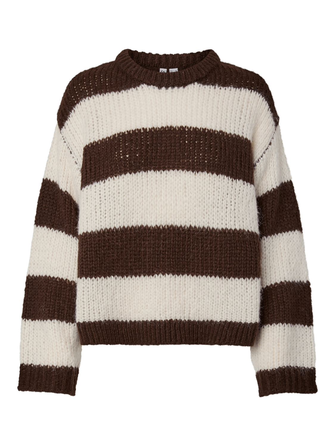 PCDORTHEA Knitted Top - Hot Fudge - VERO MODA & VILA Bergvik